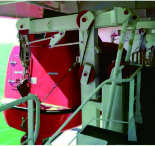 GRAVITY KNUCKLE BEAM TYPE DAVIT - Image 2