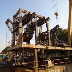 GRAVITY TELESCOPE TYPE DAVIT