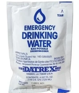 Water (Datrex) 125 ml (Single Sachet)