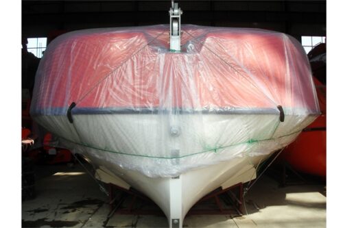 PARTIALLY ENCLOSED LIFEBOAT