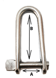 KEY PIN SHACKLES