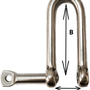 LONG CAPTIVE PIN SHACKLES