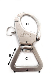 SNAP SHACKLES WITH TRIANGLE